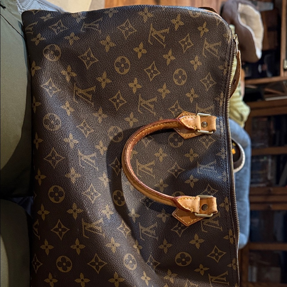 Louis Vuitton Brown Monogram Speedy 35Bag